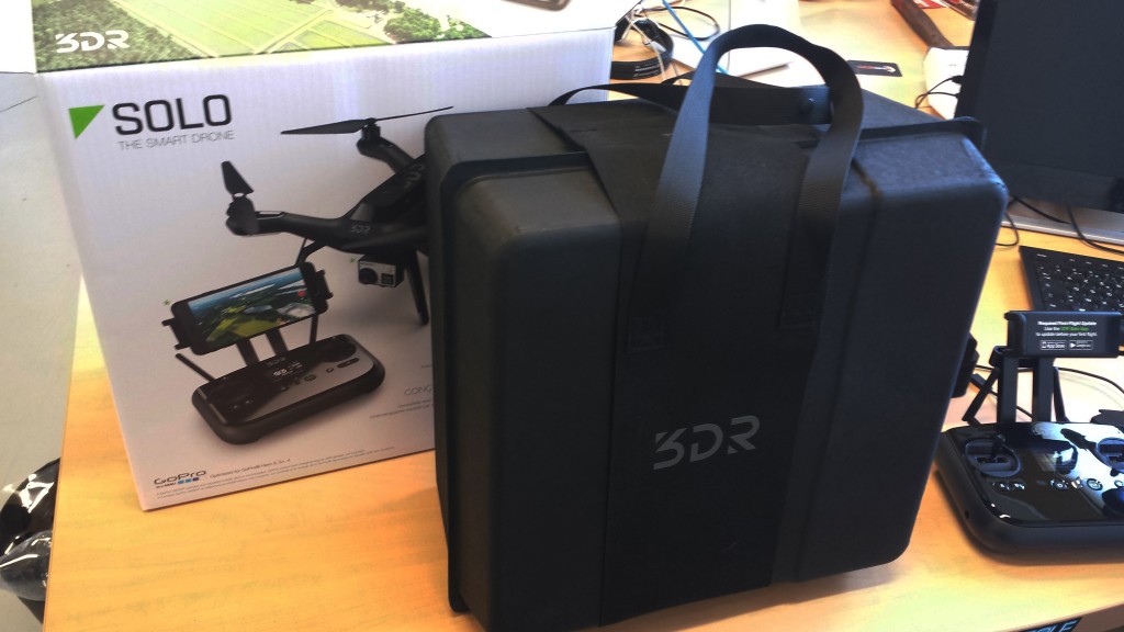 Packaging drone 3D Robotics Solo
