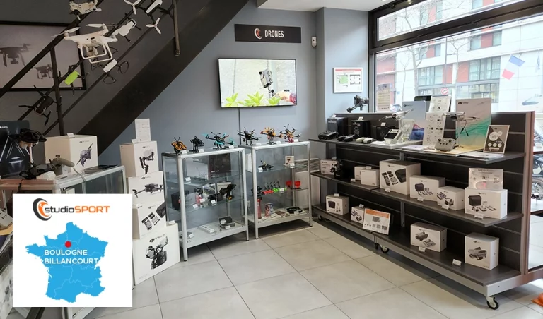 Boutique studioSPORT à Boulogne Billancourt