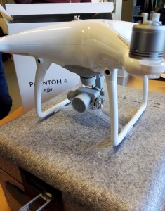 DJI Phantom 4 déballage du drone
