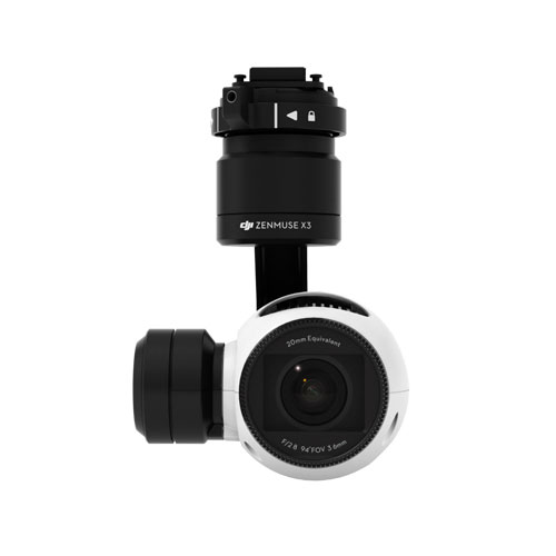 Nacelle caméra DJI Zenmuse X3 pour Inspire 1 et Matrice 100