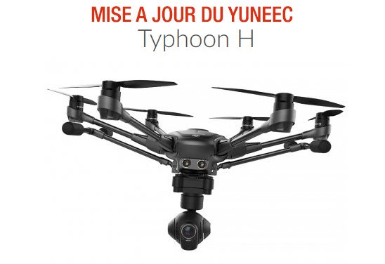Nouveau firmware Yuneec Typhoon H