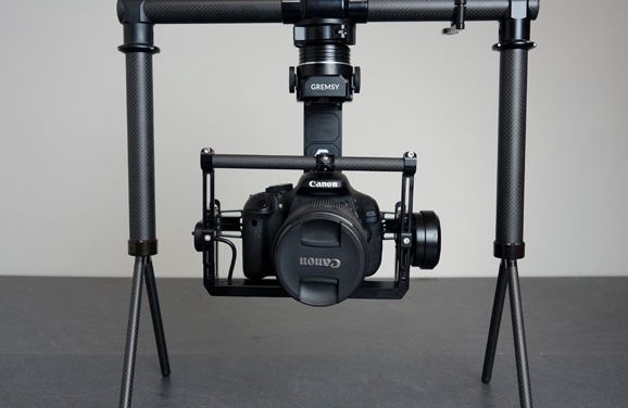 Gremsy H3, la nacelle pour appareil photo reflex compatible DJI