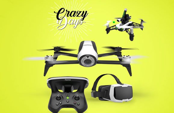 Parrot lance les CrazyDays !