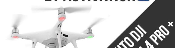 DJI Phantom 4 Pro + mise à jour et activation du drone et de la radiocommande