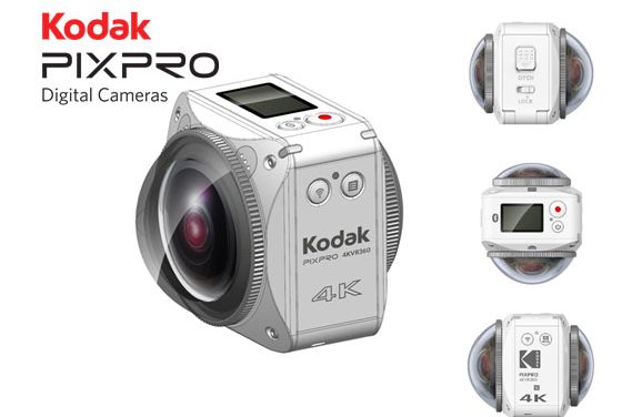 Nouvelle caméra Kodak ORBIT360 VR 4K