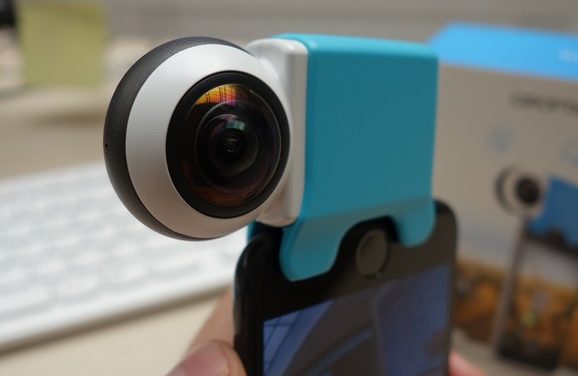 La Giroptic IO, caméra 360 pour smartphone et tablettes