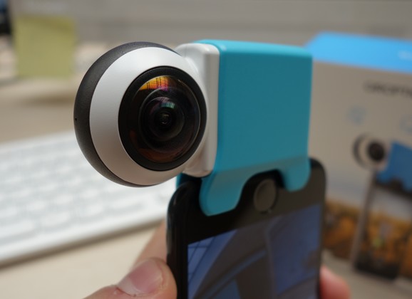 La Giroptic IO, caméra 360 pour smartphone et tablettes