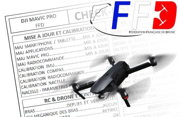 Volez en sécurité avec les checklist de la Fédération Française de Drone