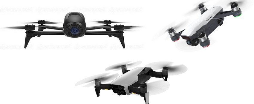 drones adaptés au ski