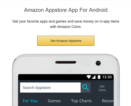 Installez Amazon Appstore