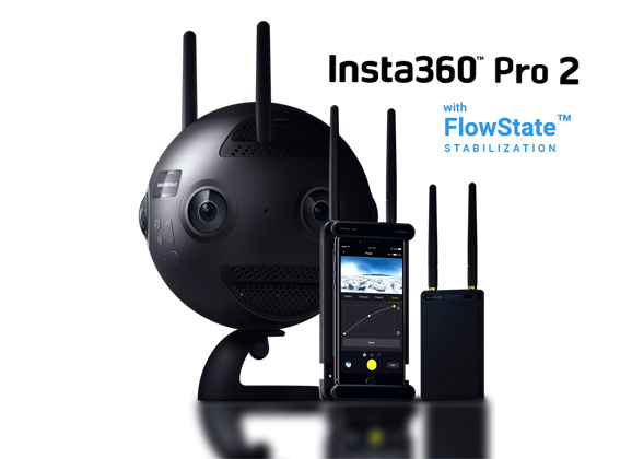 Insta360 Pro 2 avec live monitoring farsight