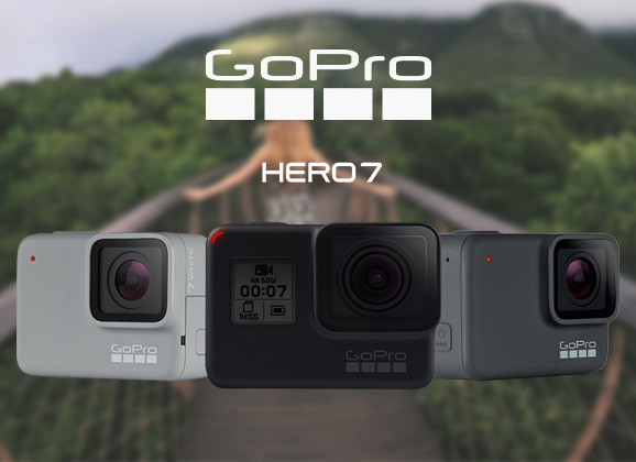 GoPro Hero7, découvrez les trois nouvelles caméras !
