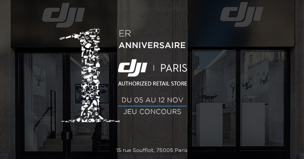Anniversaire DJI Store 1 an