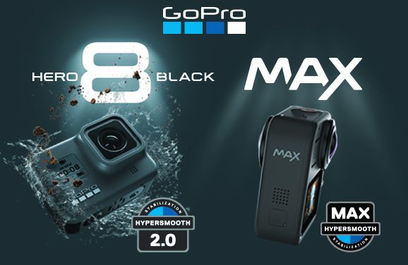 GoPro Hero8 Black et GoPro Max, les deux nouvelles GoPro 2019 !