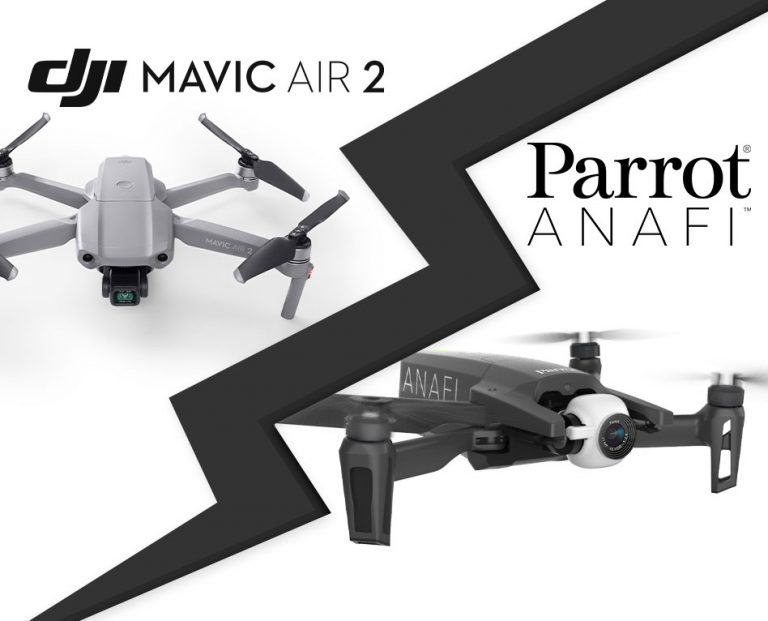 Mavic Air 2 face au Parrot Anafi