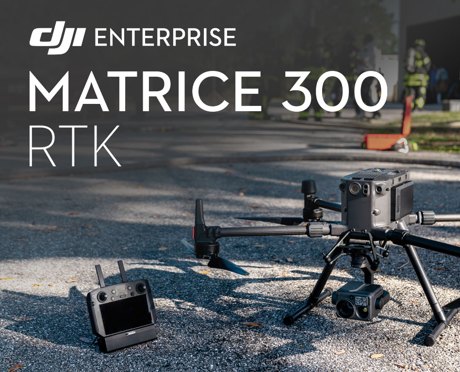 DJI Matrice 300 RTK : sécurité et inspection