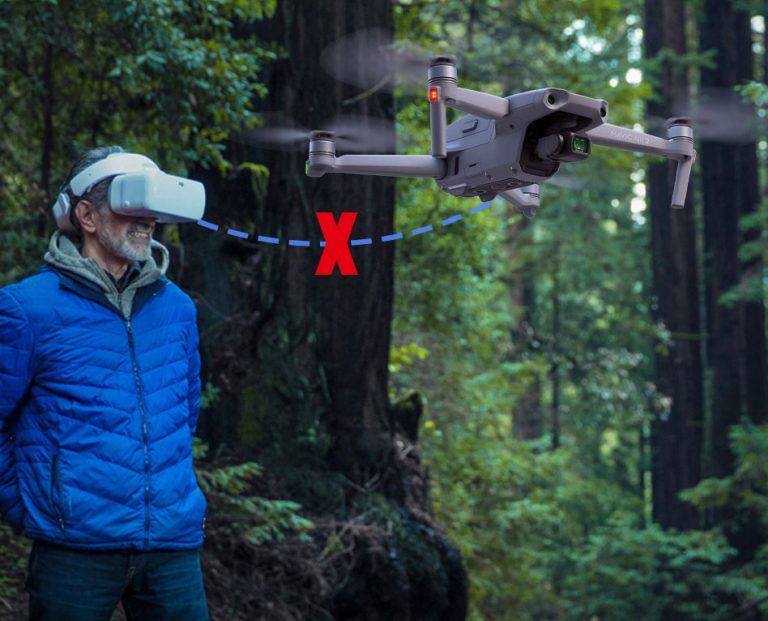 DJI Goggles et DJI Mavic Air 2