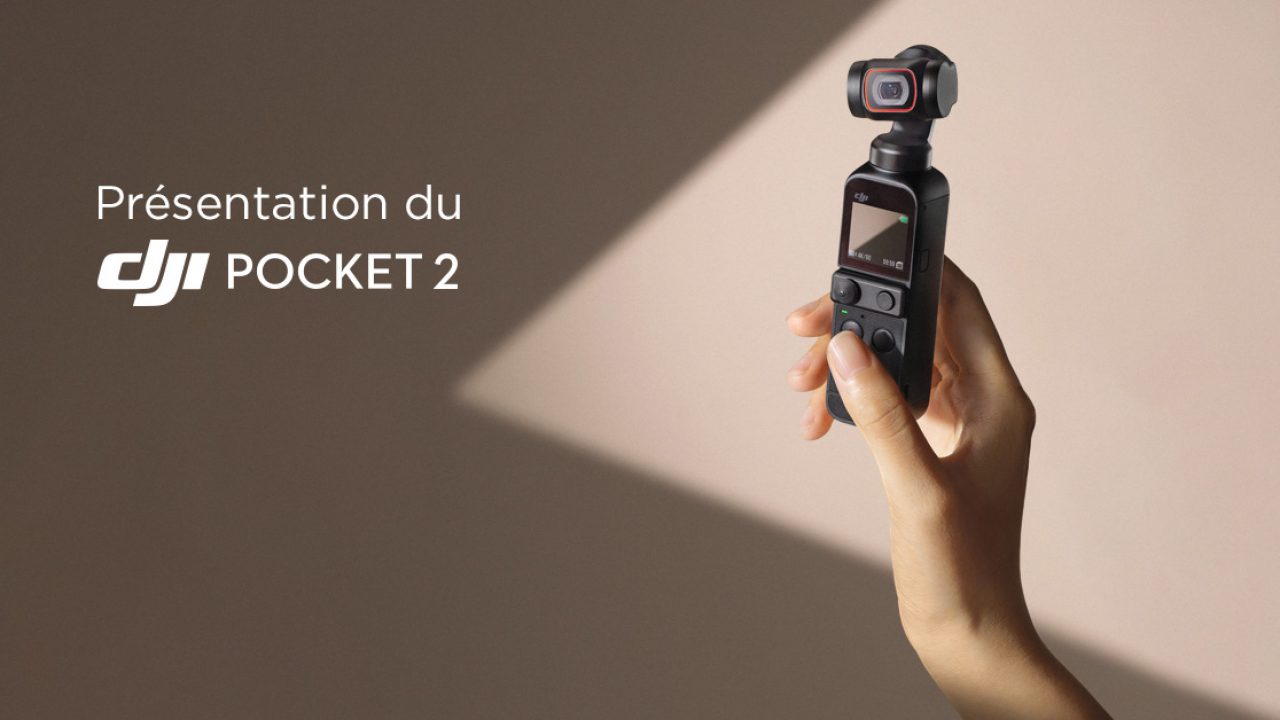 DJI Pocket 2 Réduction du Bruit Timelapse Photo Haute Résolution 64 MP Livestreaming Caméra 4K à Stabilisation 3 Axes 8x Zoom 1/1.7” CMOS HDR Slow Motion Vlog Vidéo Ultra HD 
