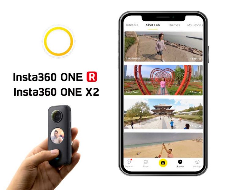 Application Isnta360 édition vidéo