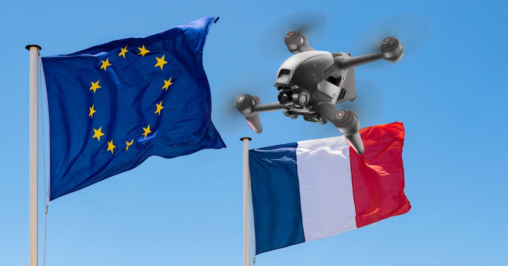 Le drone DJI FPV Combo et la réglementation drone 2021