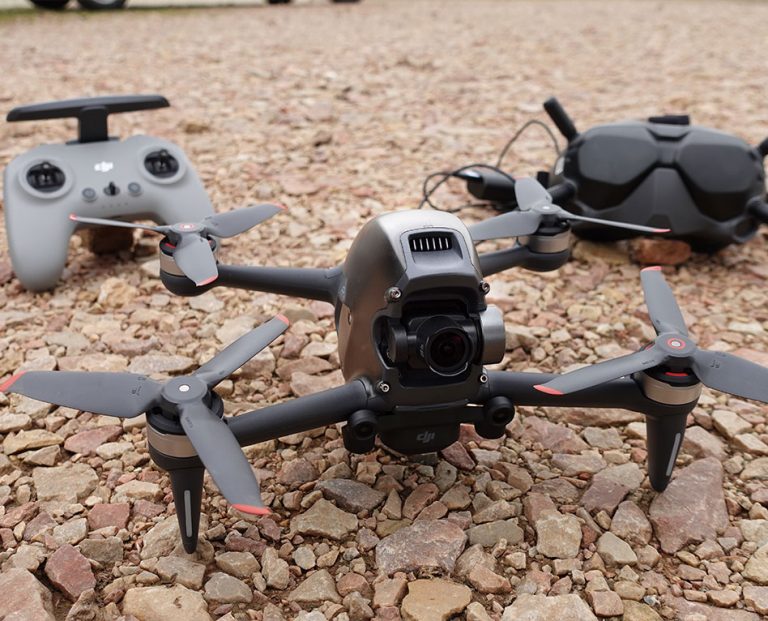 Test drone DJI FPV Combo