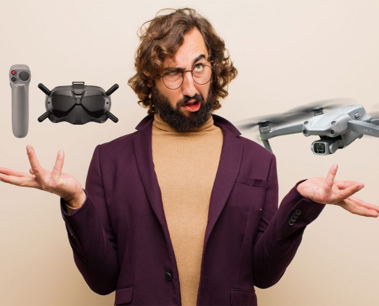 DJI Air 2S et DJI Motion Controller