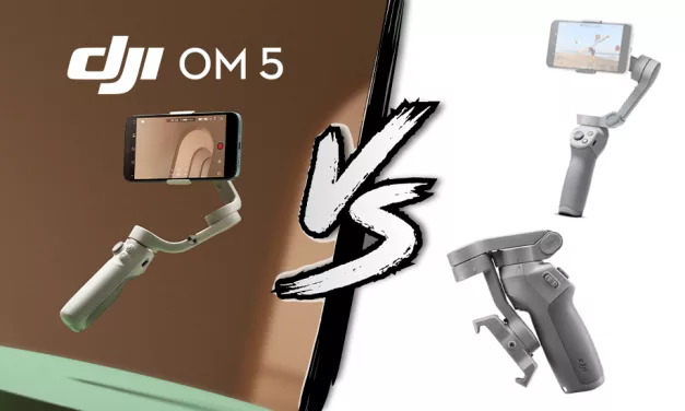 Comparatif technique : DJI OM 5 vs. OM 4 et Osmo Mobile 3