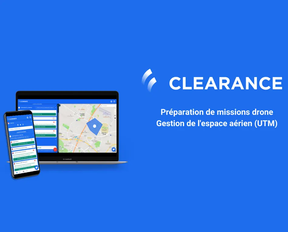 Clearance – Plateforme en ligne pour les dronistes professionnels