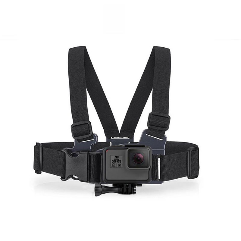 Lot De 2 Supports De Guidon Pour Caméra D'action - Rotatif 360°, Fixation 1/4 Pouce, Noir