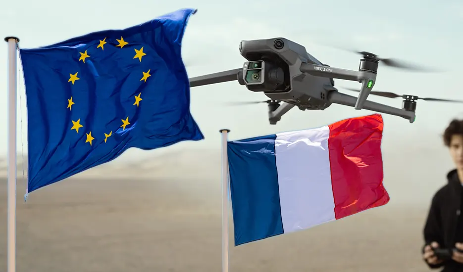 Le DJI Mavic 3 et la réglementation drone 2021