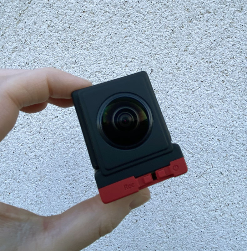 Test - Caméra BetaFPV SMo360 de face