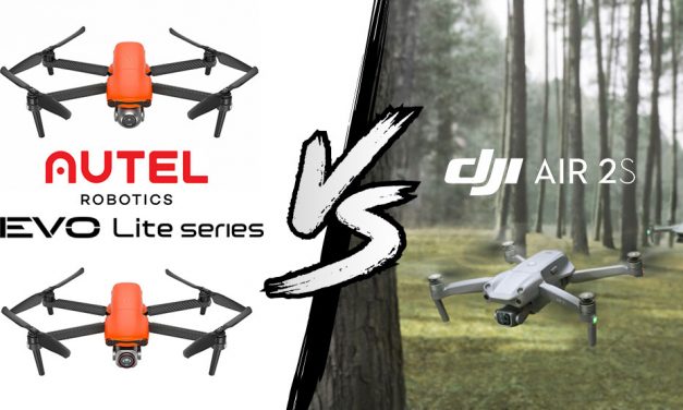 Comparatif technique Autel Robotics EVO Lite+, EVO Lite et DJI Air 2S