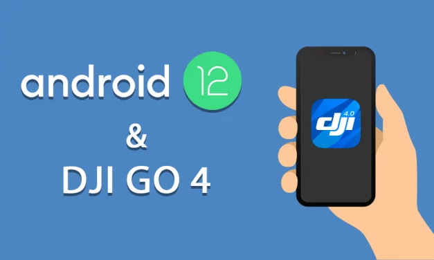 Android 12 et DJI GO 4