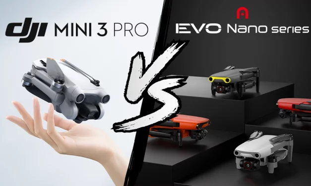 Comparatif technique DJI Mini 3 Pro, Autel EVO Nano+ et Autel EVO Nano