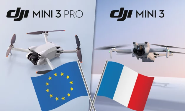 Les drones DJI Mini 3 et DJI Mini 3 Pro et la législation drone