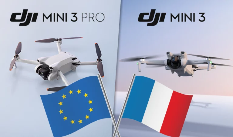 Législation drone DJI Mini 3 et DJI Mini 3 Pro