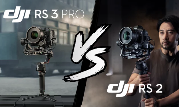 Comparatif technique DJI RS 3 Pro et DJI RS 2
