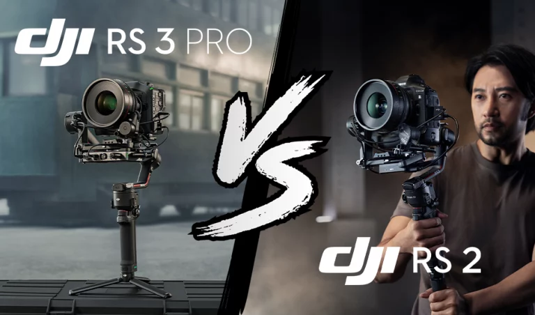 Comparatif DJI RS 3 Pro vs. RS 2