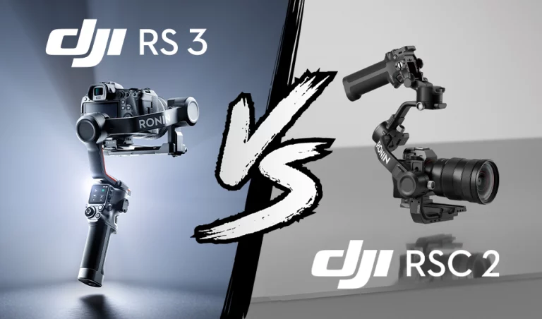 Comparatif technique DJI RS 3 vs. DJI RSC 2