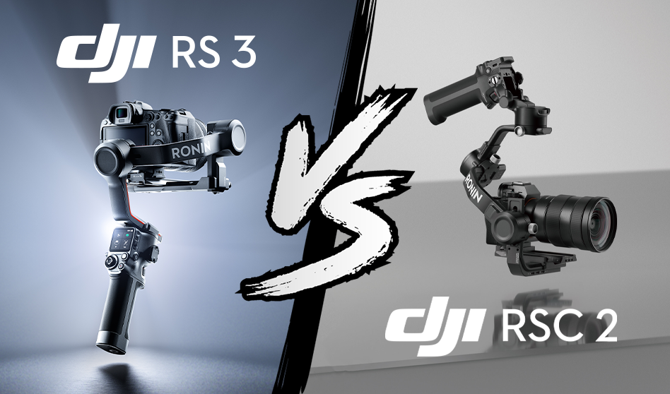 Comparatif technique DJI RS 3 et DJI RSC 2