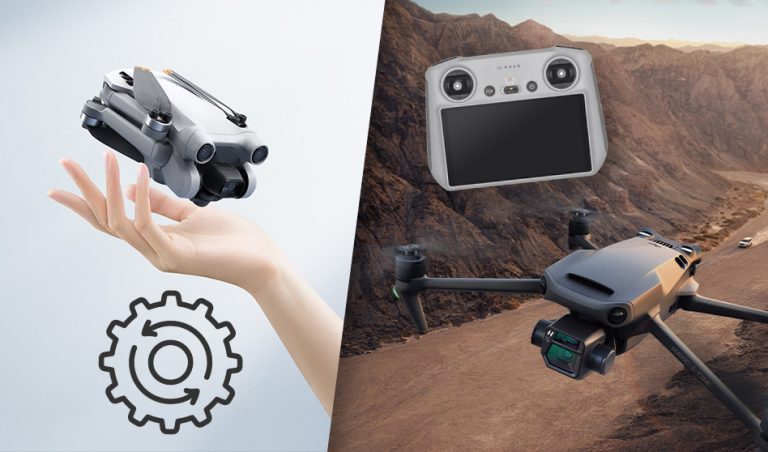 Mises à jour majeures chez DJI