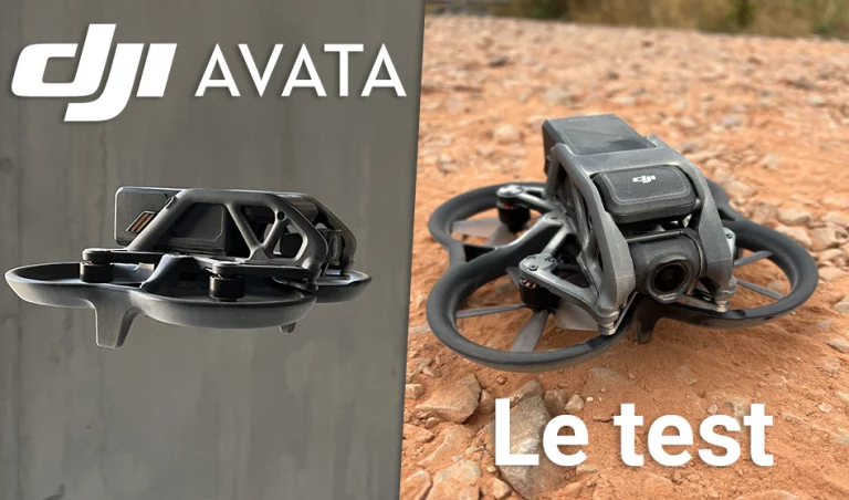 Test du DJI Avata sur le blog studioSPORT