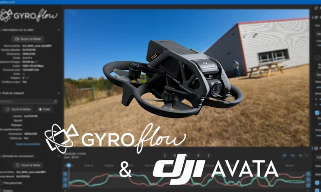 Gyroflow et le DJI Avata