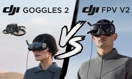 Comparatif technique des casques DJI Goggles 2 et DJI FPV V2