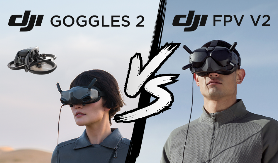DJI Goggles 2 vs. DJI FPV V2