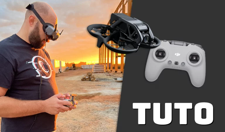 Tuto DJI Avata : appairer la radiocommande 2 du DJI FPV