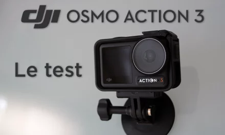Test de la caméra DJI Osmo Action 3