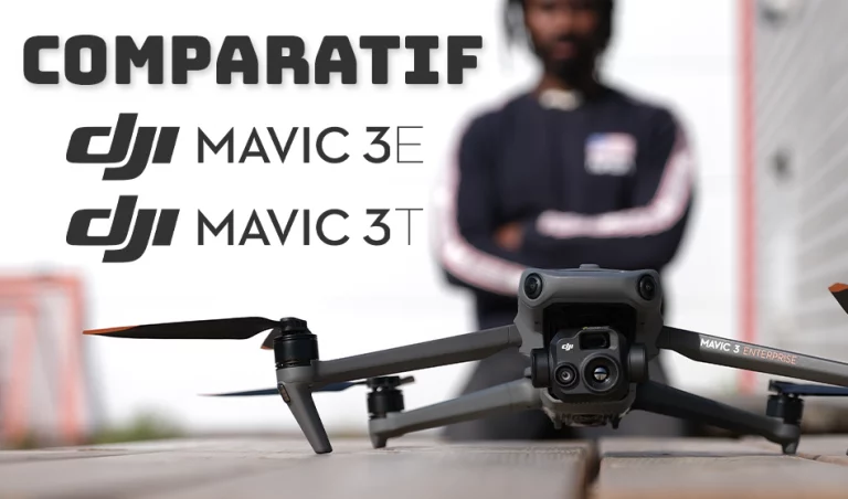 Comparatif DJI Mavic 3E et Mavic 3T