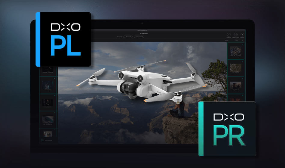 DJI Mini 3 Pro enfin compatible avec les logiciels DxO
