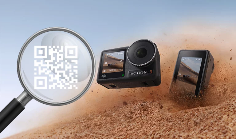 Trouver le numéro de série de la caméra DJI Osmo action 3